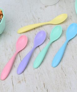 Cucharas pastel pack x4