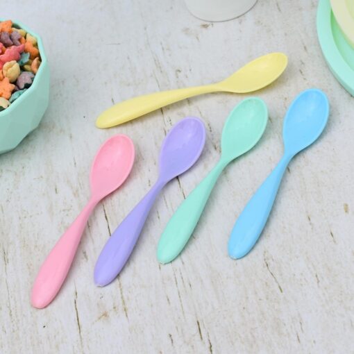Cucharas pastel pack x4