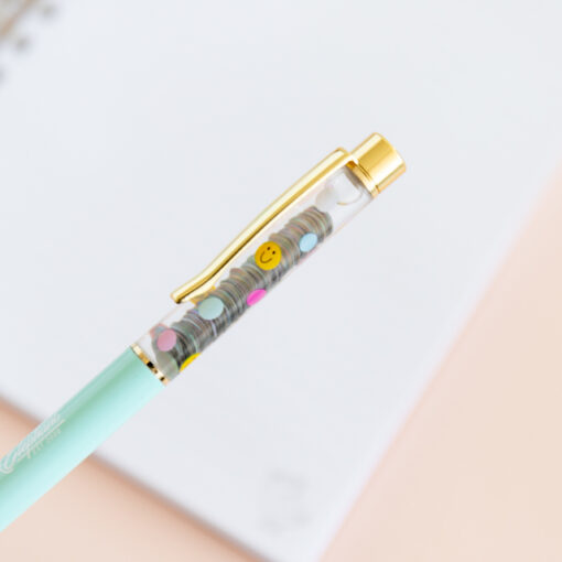 Birome confetti aqua