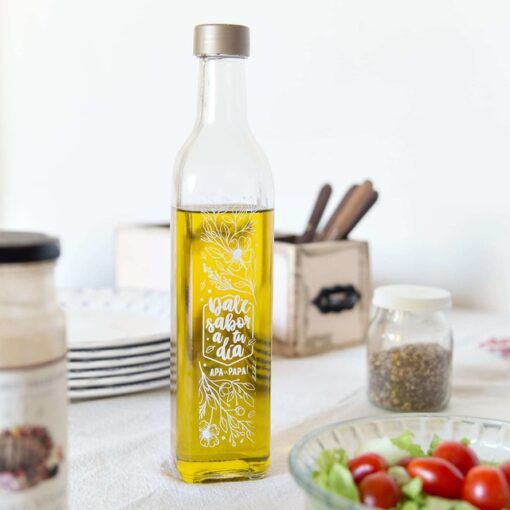 Aceitero de vidrio "Dale Sabor"