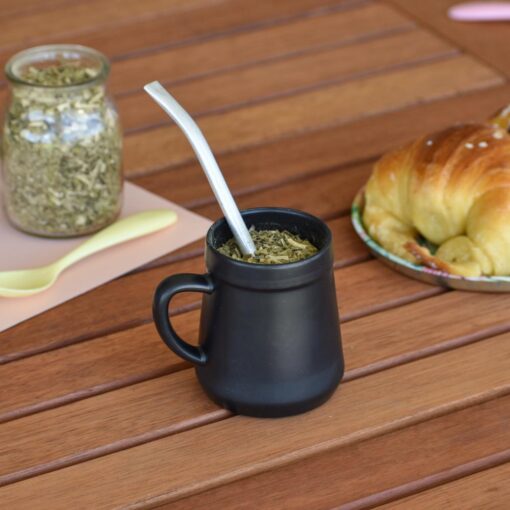 Mate vaciado fácil negro