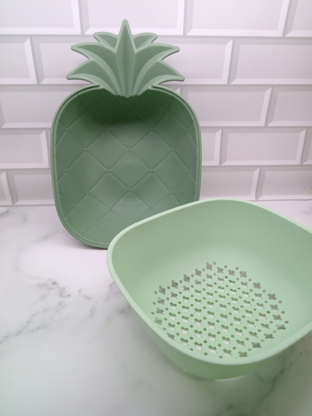 Colador con forma de ananá verde - Image 4