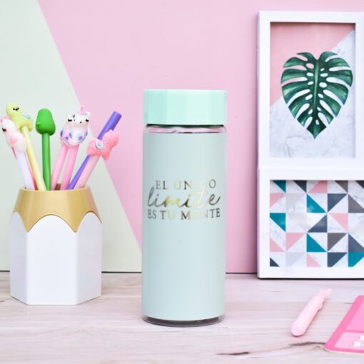 Botella hologram verde