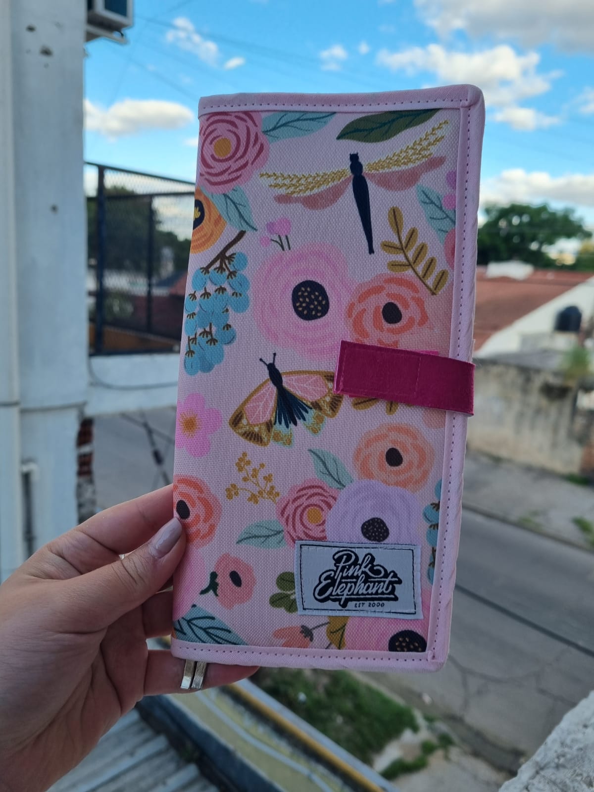 Porta documentos libélula rosa - Image 2