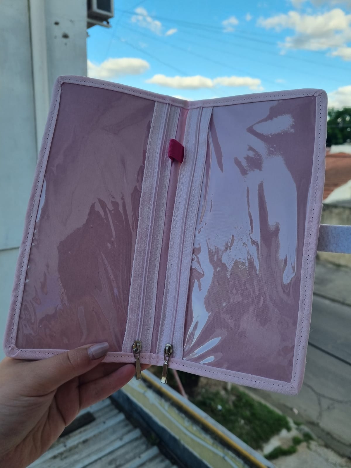 Porta documentos libélula rosa - Image 3