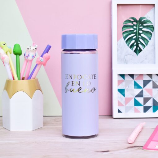 Botella hologram lila