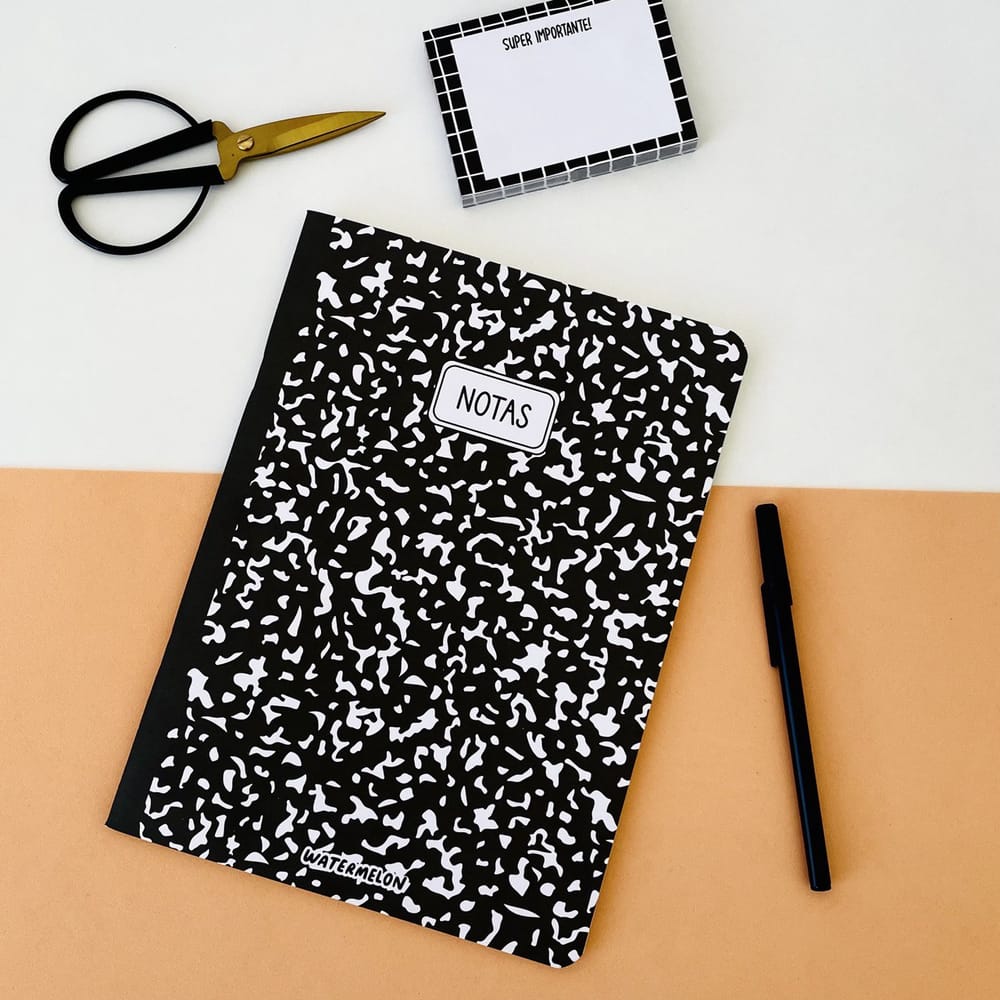 Libreta grande 20 x 25 B&W