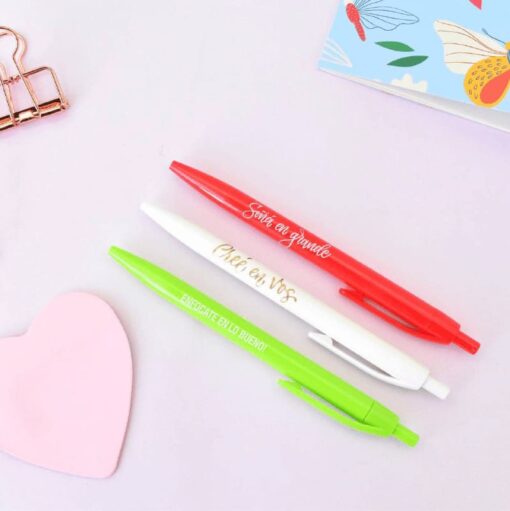 Pack x3 lapiceras Lollipop