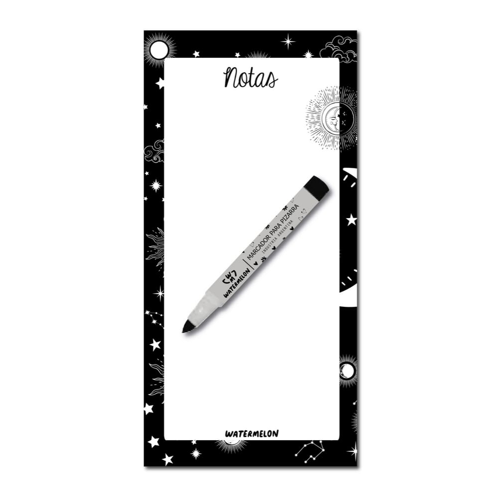 Pizarra imantada larga Astros