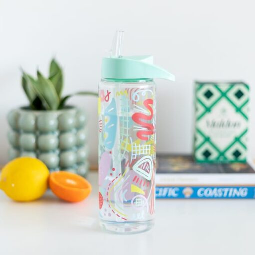 Botella con pico Verde