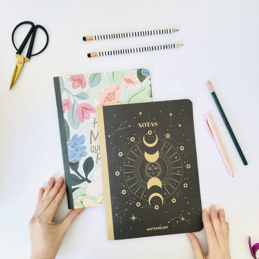 Pack x2 Libretas 20 x 25 FELIZ/LUNAS