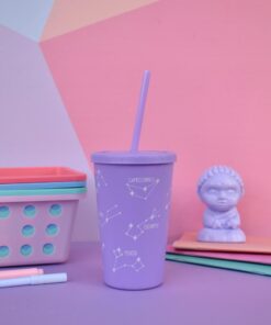 Vaso con sorbete Horóscopo Violeta