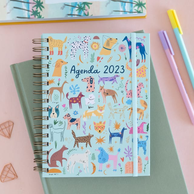 Agenda semana a la vista - Perrito