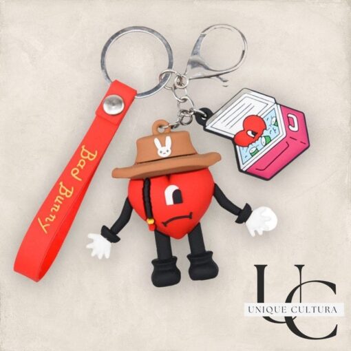 Llavero XL PREMIUM importado BAD BUNNY sombrero