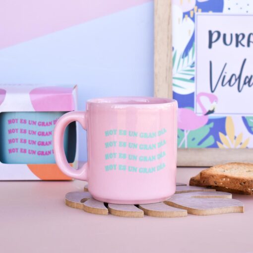 Taza rosa Gran Día