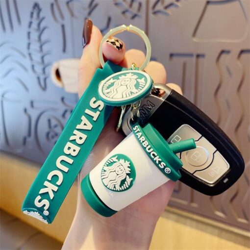Llavero XL PREMIUM Importado Vaso Blanco Starbucks