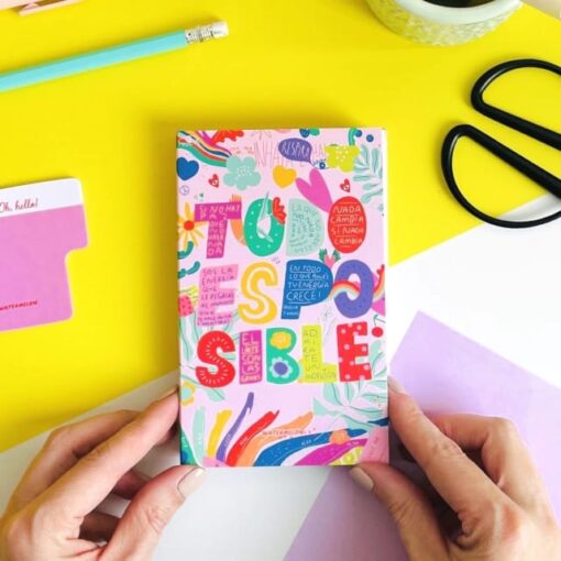 Libreta de notitas Todo es posible