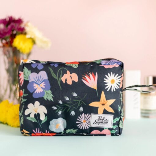 Bolso Flores Petroleo