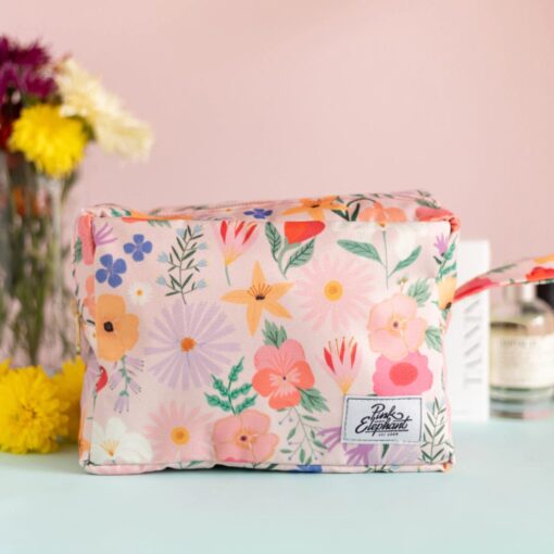 Bolso Flores rosa