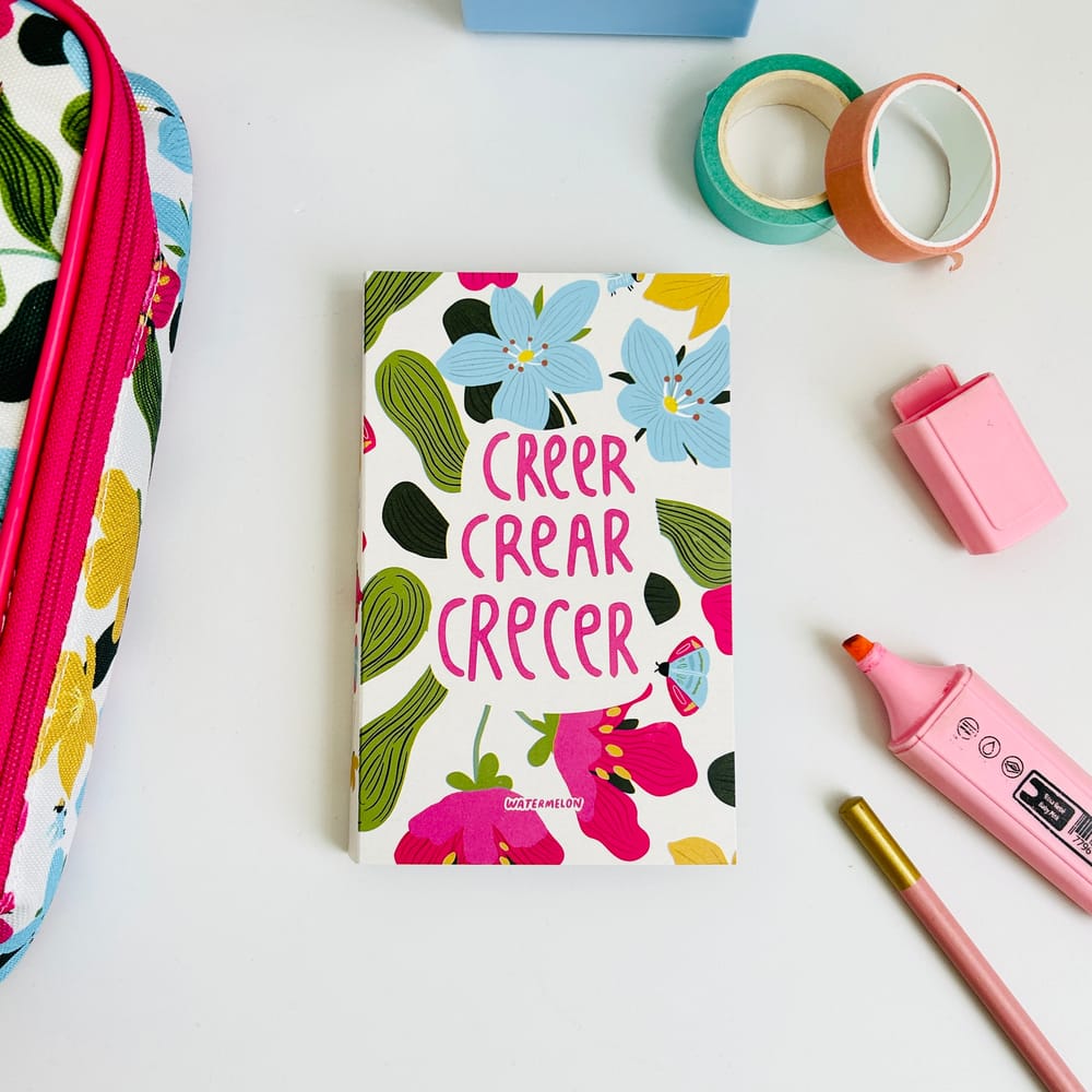 Libreta de notitas Creer-Crear-Crecer