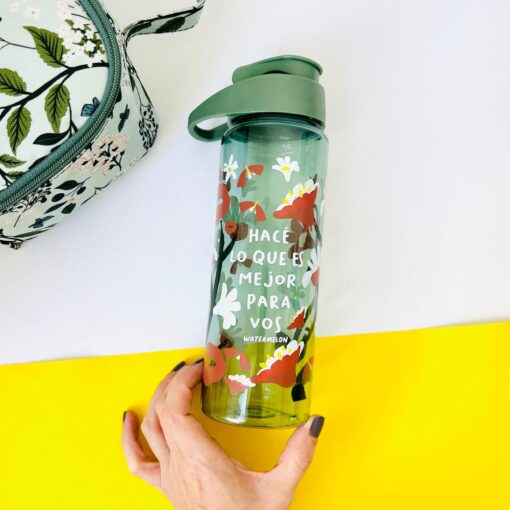 Botella Verde Hace lo que Es Mejor