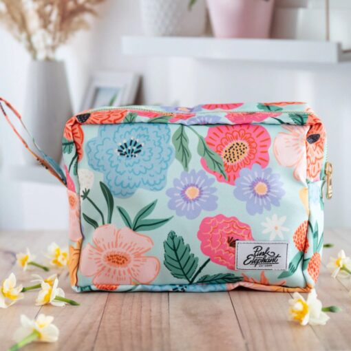 Bolso Camelias aqua