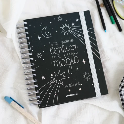 Agenda SEMANA A LA VISTA Watermelon. Modelo: TU PROPIA MAGIA