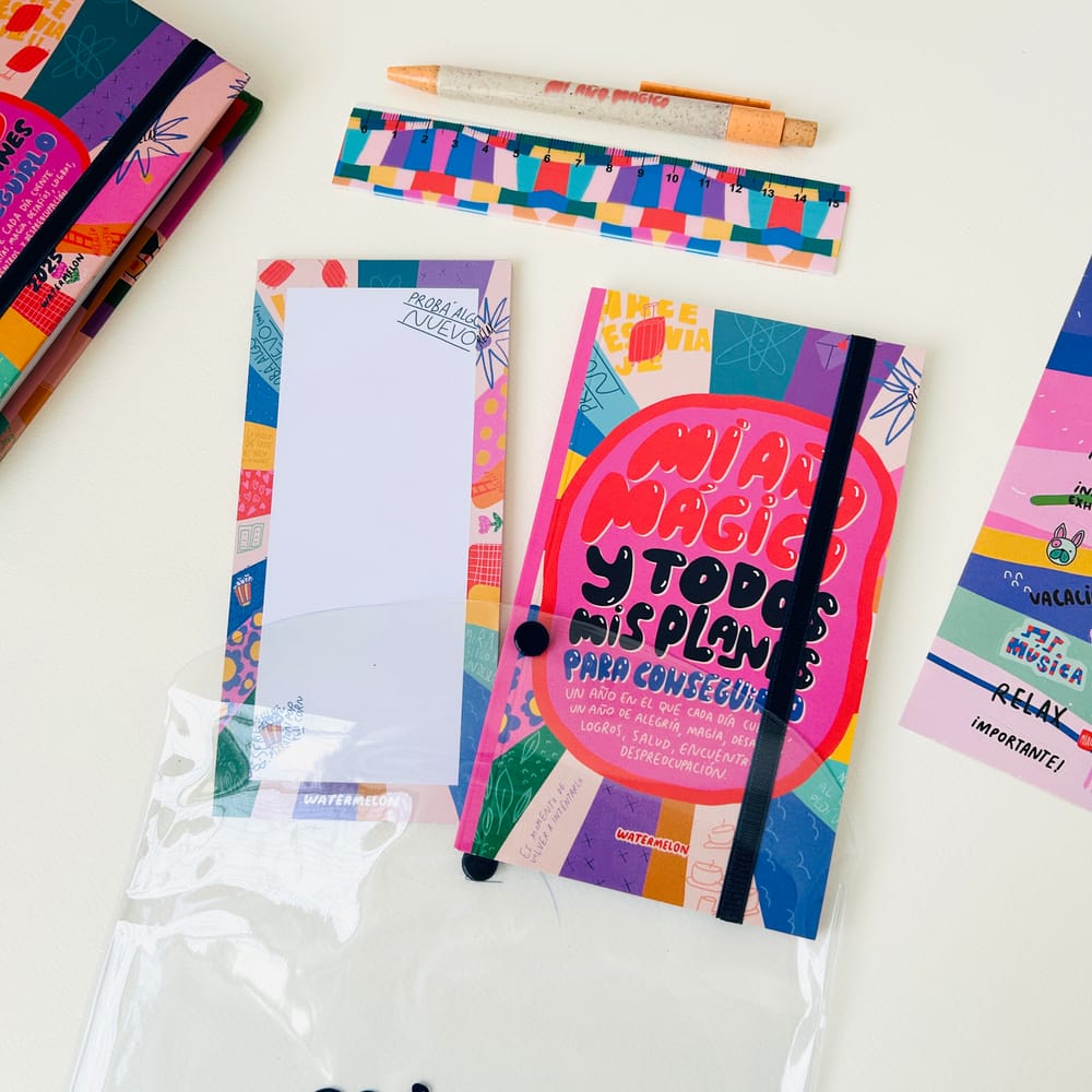 Kit papelería "Año mágico"