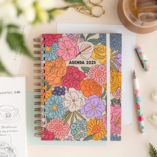 Agenda SEMANA A LA VISTA Pink Elephant. Modelo: Cala