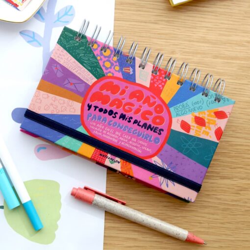 Agenda POCKET con horarios Watermelon. Modelo: AÑO MÁGICO