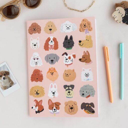 Libreta grande Perritos