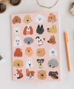 Libreta grande Perritos