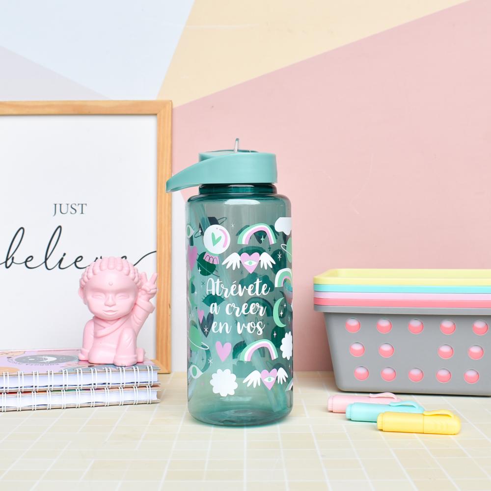 Botellón 1 lt verde Atrevete