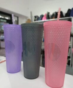 Alternative view of Vaso de plástico modelo Diamante violeta