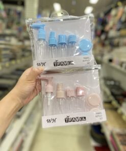 Alternative view of Set de mini recipientes para viaje x 7 unidades CELESTE