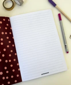 Alternative view of Cuaderno con lomo 18 x 25 cm Corazones