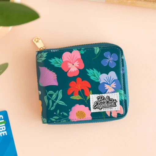 Billetera de cuerina Petróleo