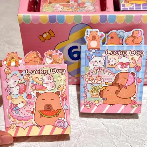 Block de notas desplegable Capybara