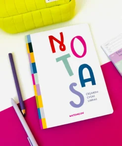 Cuaderno con lomo 18 x 25 cm Notas