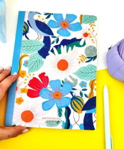 Cuaderno con lomo 18 x 25 cm Pajaros