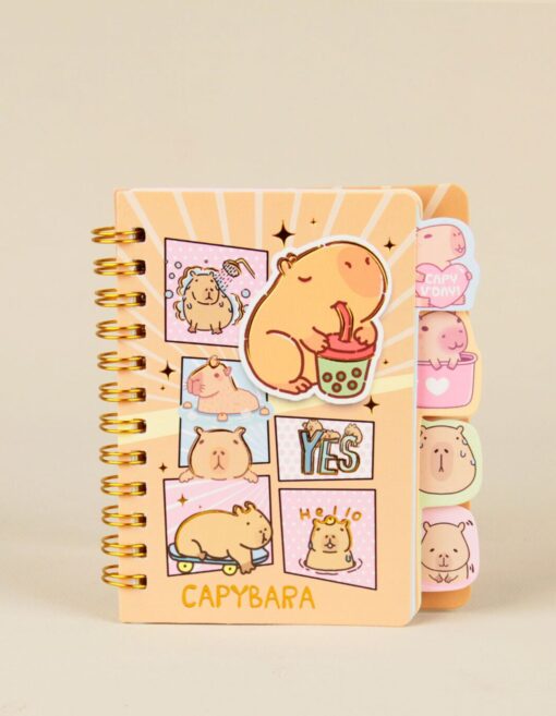 Anotador Capybara con solapas