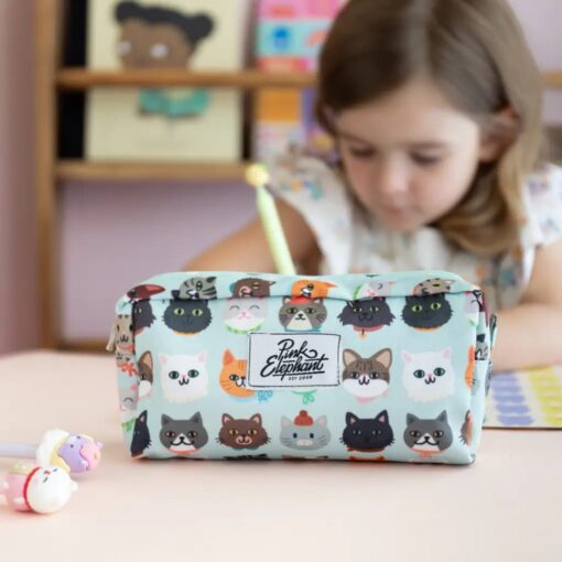 Cartuchera grande Gatitos