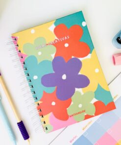 Cuaderno A5 tapa dura Ideas creativas HOJAS LISAS