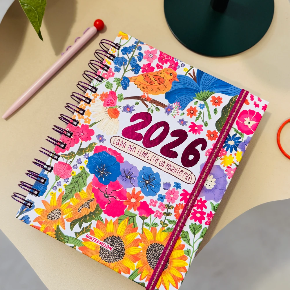 AGENDA 2026 WATERMELON SEM A LA VISTA "FLOREZCO MÁS"