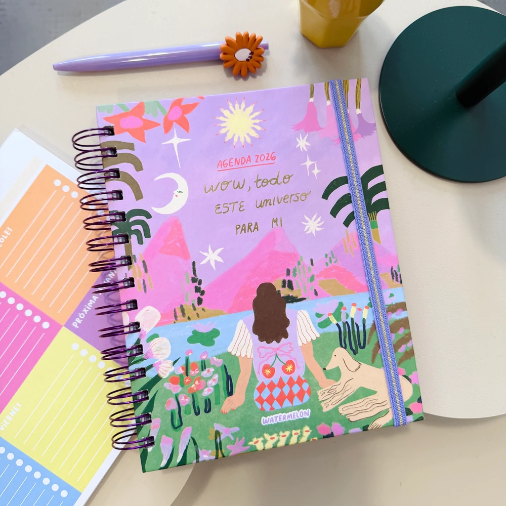 AGENDA 2026 WATERMELON SEM A LA VISTA "UNIVERSO"