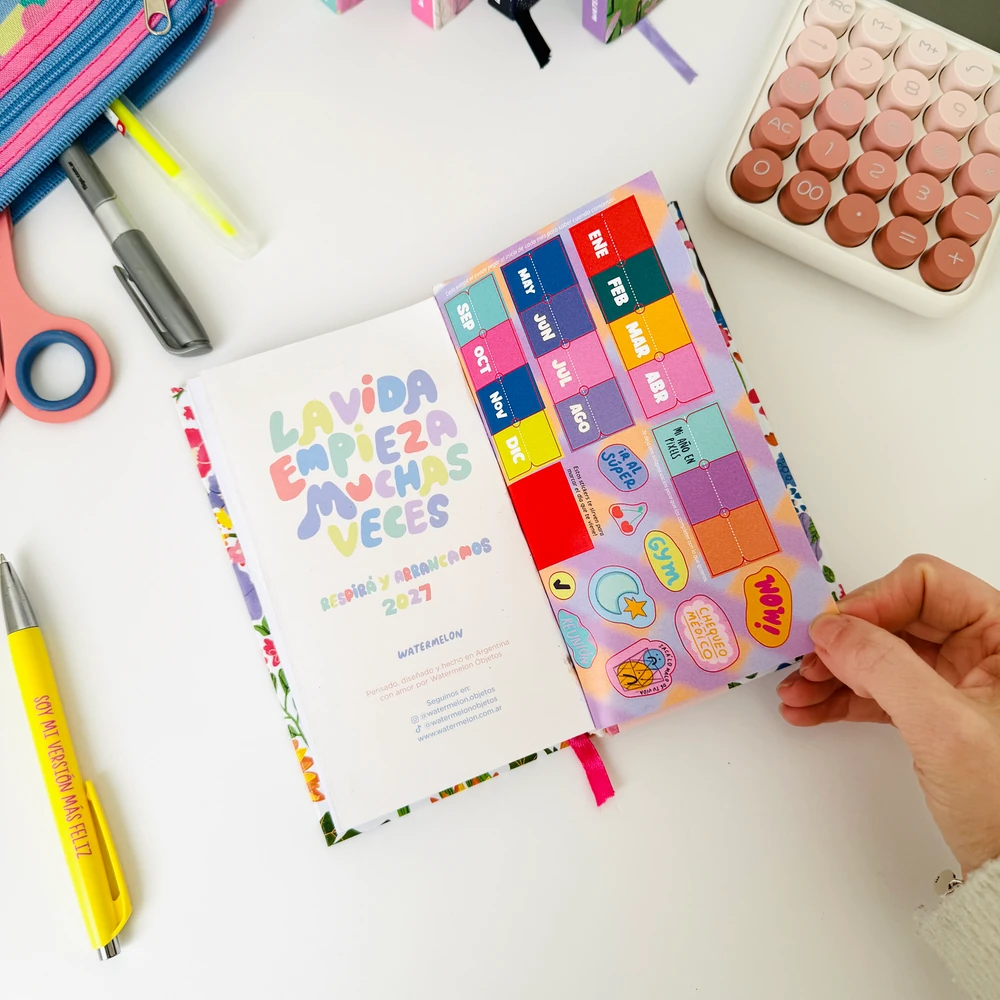 AGENDA POCKET 2026 WATERMELON "UNIVERSO" - Image 4
