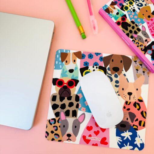 Mouse pad Huellitas