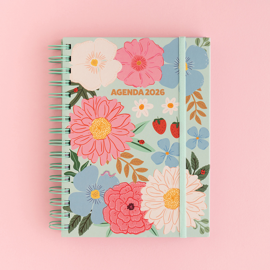 AGENDA 2026 Modelo Flores aqua - Image 2