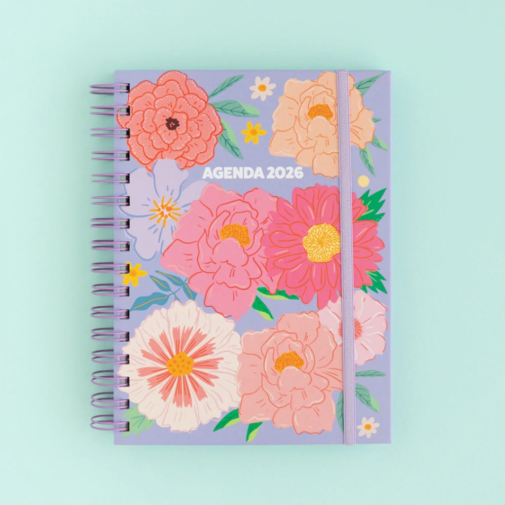 AGENDA 2026 Modelo Flores lila - Image 2