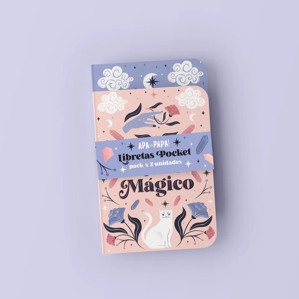 Libretitas pocket x2 lisas AÑO MÁGICO